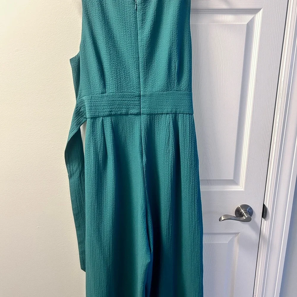 Calvin Klein Turquoise Textured dress jumper - Picture 2 of 4